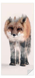 Deursticker Hondo Kitsune - Peg Essert