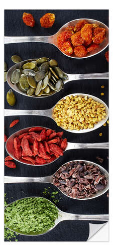 Deursticker Healthy ingredients