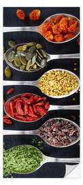 Deursticker Healthy ingredients