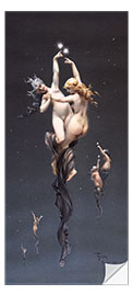 Dørtapet Twin Stars I - Luis Ricardo Falero