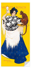 Deursticker Vicente Bosch Anisette - Ramon Casas i Carbó