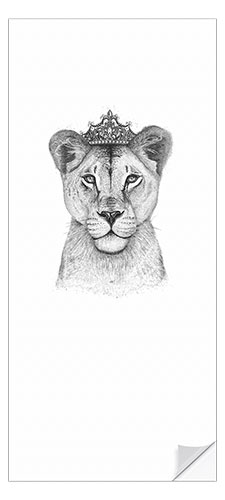 Door sticker The Queen