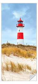 Dørtapet Fyr ved Ellenbogen, Sylt, Tyskland