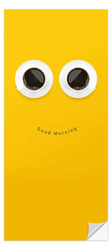 Dørtapet Good Morning, Coffee