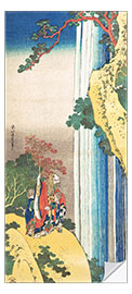 Dørtapet Li Bai (Ri Haku) - Katsushika Hokusai