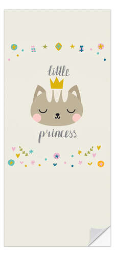 Door sticker Little Princess