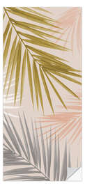 Door sticker Delicate Leaves II - Sisi And Seb
