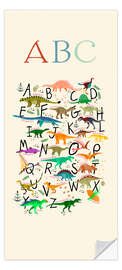 Dørtapet Dino Alphabet