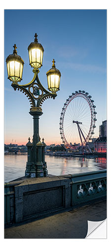 Dørtapet Millennium Wheel in London