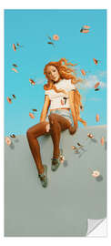 Deursticker Retro Venus - Jonas Loose