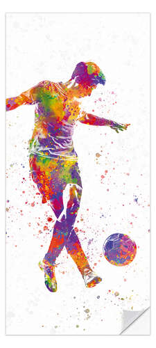Door sticker Soccer Player XXVII