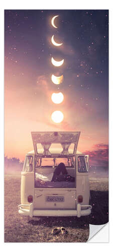 Dørtapet Hippie Bus and Phases of the Moon