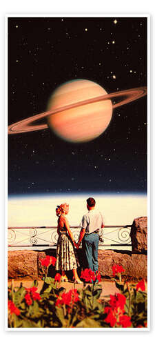 Türposter Space Love