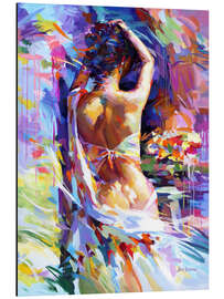 Magnettafel Enthüllte Zärtlichkeit