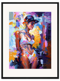 Gerahmter Kunstdruck Nostalgischer Sommer