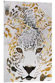 Foam board print Golden Jaguar