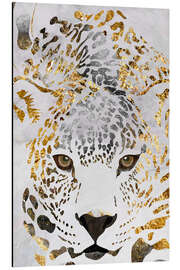 Magnettafel Goldener Jaguar