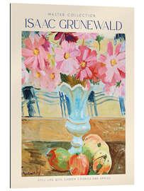 Gallery print Still Life With Garden Cosmos and Apples