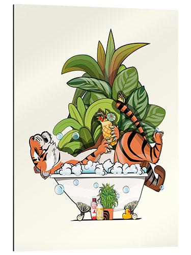 Gallery print Tiger in the Bath