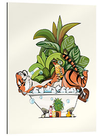 Gallery print Tiger in the Bath