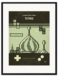 Stampa artistica con cornice Tetris