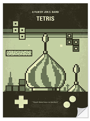 Autocolante decorativo Tetris