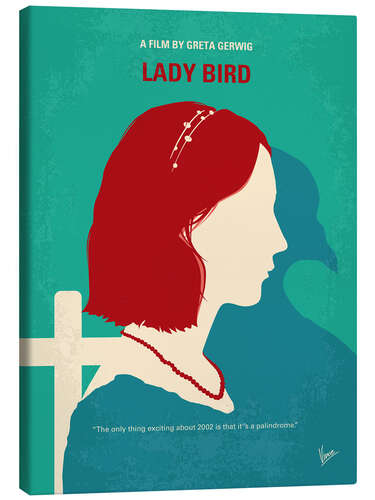 Canvastavla Lady Bird