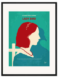 Gerahmter Kunstdruck Lady Bird