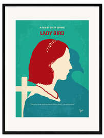 Impression artistique encadrée Lady Bird