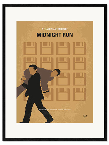 Impression artistique encadrée Midnight Run