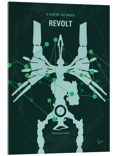 Acrylglas print Revolt