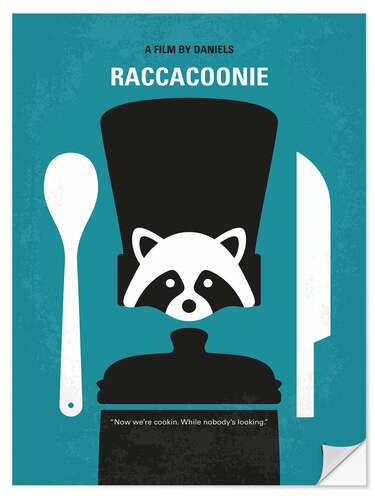 Wandsticker Raccacoonie