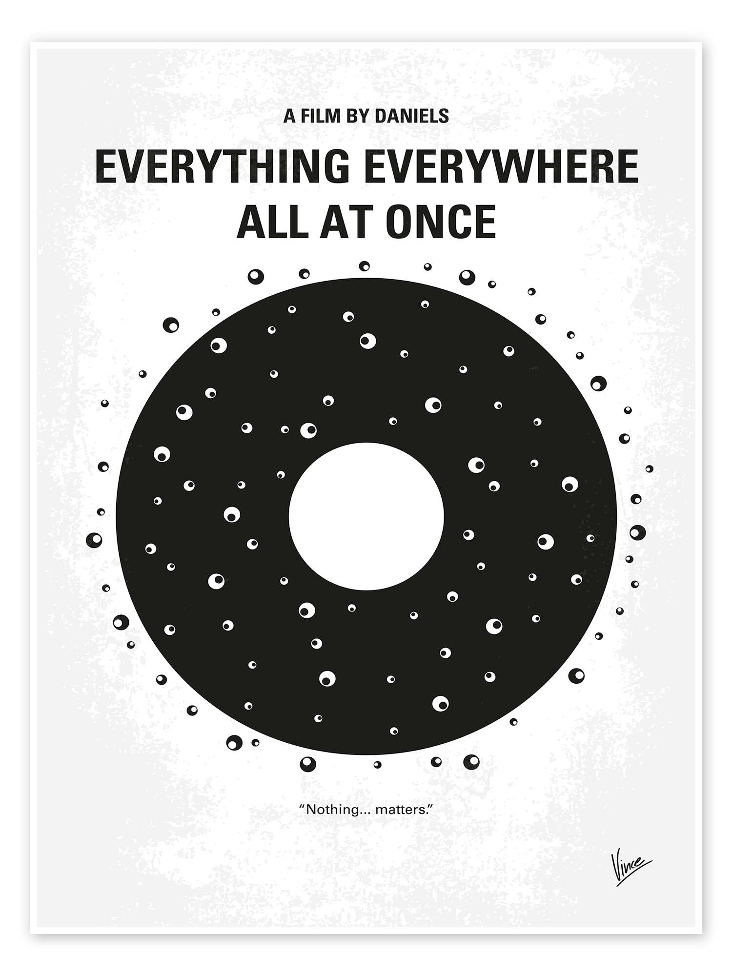 Wandbild „Everything Everywhere All at Once“ von Chungkong ...