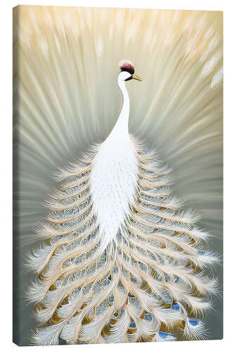 Canvas print Japanese Peacock I