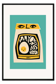 Gerahmter Kunstdruck Mayonnaise