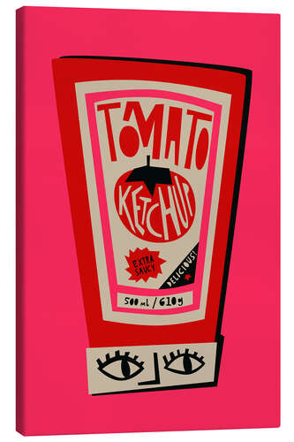 Canvas print Tomato Ketchup