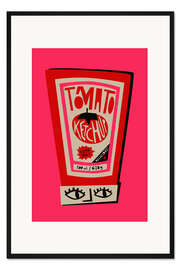Gerahmter Kunstdruck Tomato Ketchup