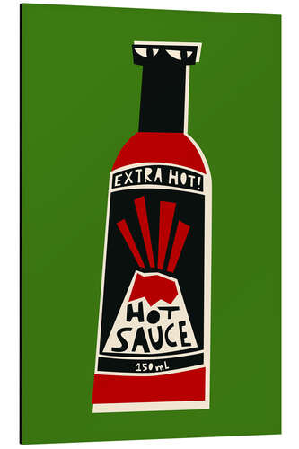 Stampa su alluminio Hot Sauce