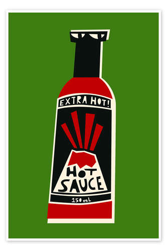 Plakat Hot Sauce