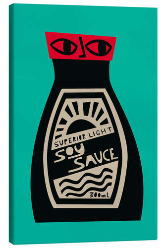 Canvas print Soy Sauce