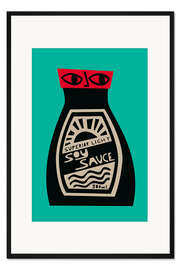 Gerahmter Kunstdruck Soy Sauce