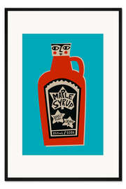 Gerahmter Kunstdruck Maple Syrup