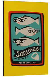Magnettafel Sardines