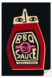 Wall sticker BBQ Sauce