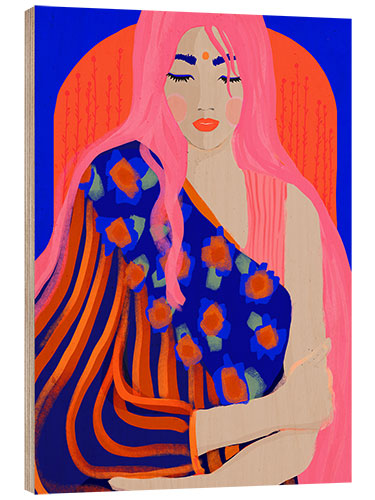 Wood print The Inner Peace