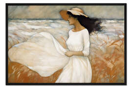 Gerahmter Kunstdruck Warmer Sommerwind