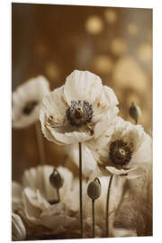 Tableau en PVC White Poppy