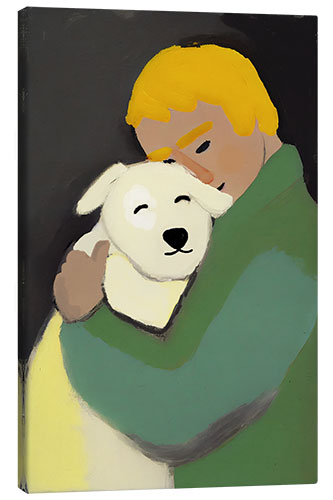 Tableau sur toile Oh My Dog