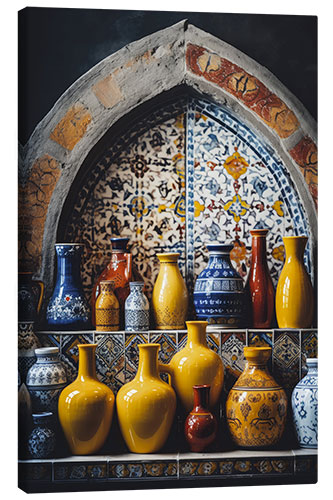 Lærredsbillede Moroccan Still Life VI