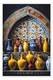 Wall print  Moroccan Still Life VI - treechild